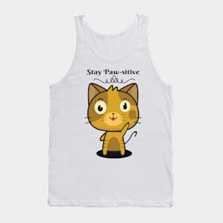 Stay Paw-sitive Tank Top